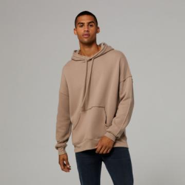 Bella + Canvas Unisex Raw-Seam Hoodie