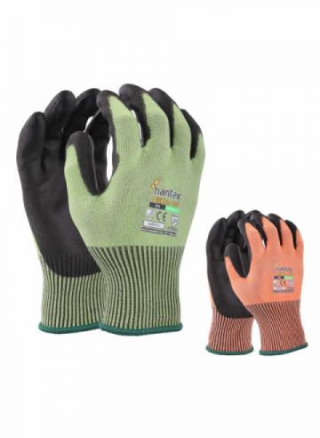 Hantex® Vecta - ISO Cut C Colour Coded, PU Palm Gloves