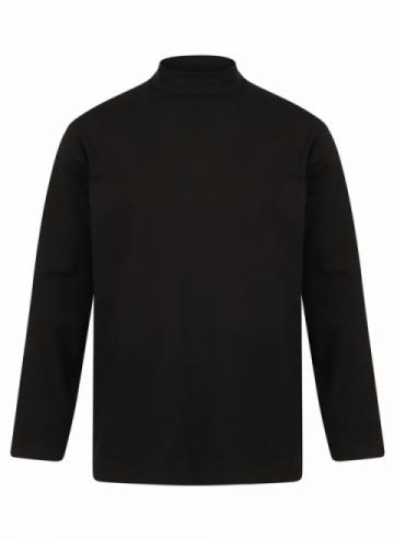 Henbury Long sleeve roll neck top