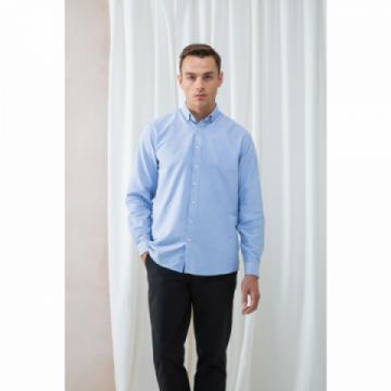 Henbury Modern Long Sleeve Oxford Shirt