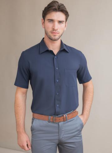 HB595 Henbury Wicking Antibacterial Short Sleeve Shirt