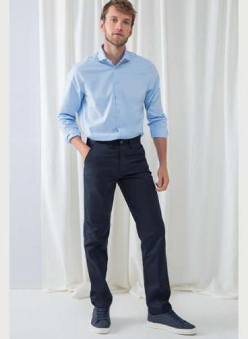 HB640 65/35 flat fronted chino trousers