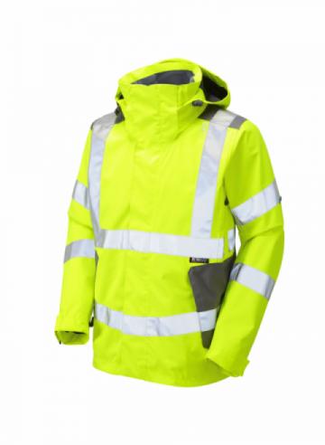 Leo Exmoor EcoViz Performance+ Breathable Women's Jacket - Yellow Leo Exmoor EcoViz Performance+ Breathable Women's Jacket - Yellow