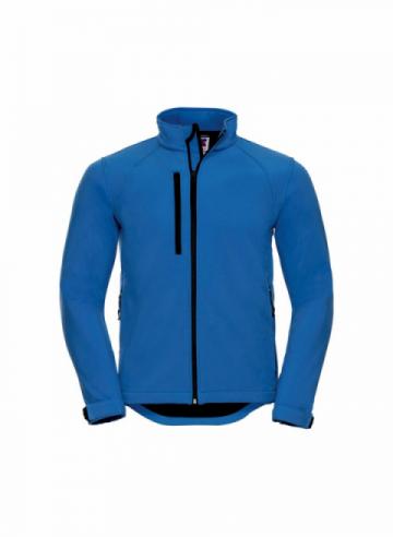 Russell Softshell Jacket - Azure Blue Russell Softshell Jacket - Azure Blue