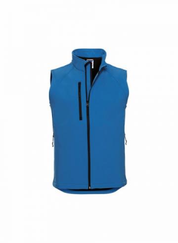 Russell Softshell gilet - Azure Blue Russell Softshell gilet - Azure Blue