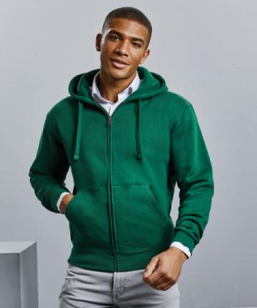 J266M Authentic Zipped Hooded Sweat