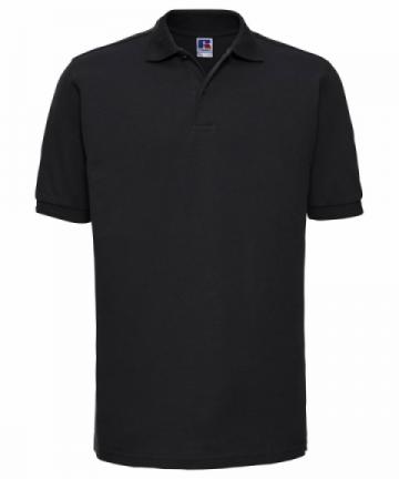 Russell Hard-wearing 60°C Wash Polo - Black Russell Hard-wearing 60°C Wash Polo - Black