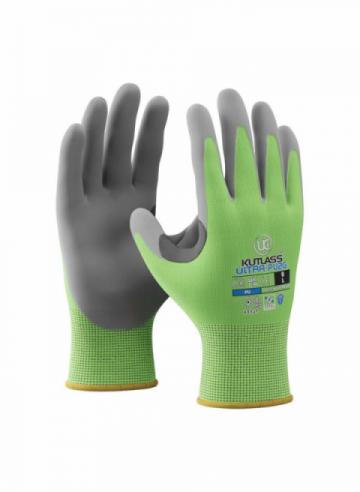 Kutlass® Ultra-PU2G - ISO Cut F PU Green & RTC™ Gloves