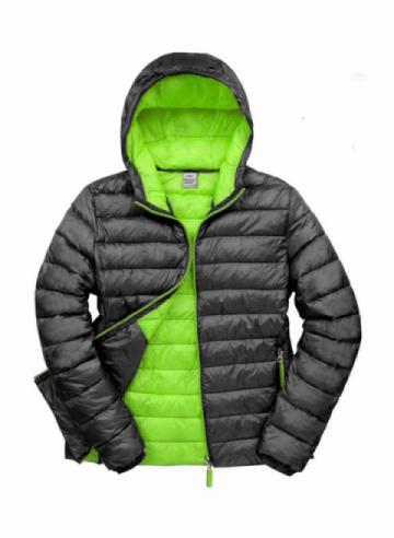 Result Urban Snow Bird Hooded Jacket - Black / Lime Result Urban Snow Bird Hooded Jacket - Black / Lime