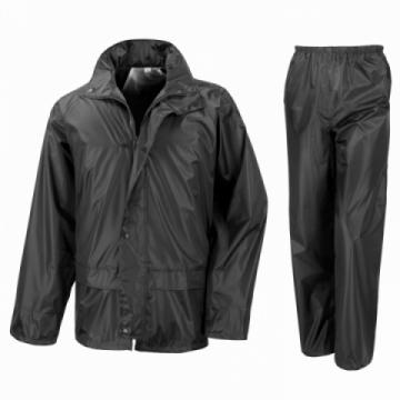 Result R225J Core Junior Rain Suit - Black Result R225J Core Junior Rain Suit - Black