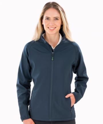 Result Womens Recycled 2-Layer Printable Softshell Jacket