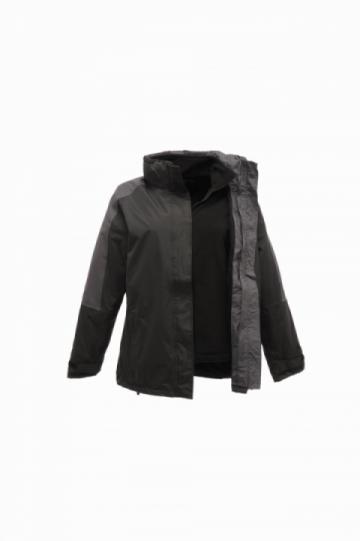 Regatta Womens Defender III 3-in-1 Jacket - Black / Seal Grey Regatta Womens Defender III 3-in-1 Jacket - Black / Seal Grey