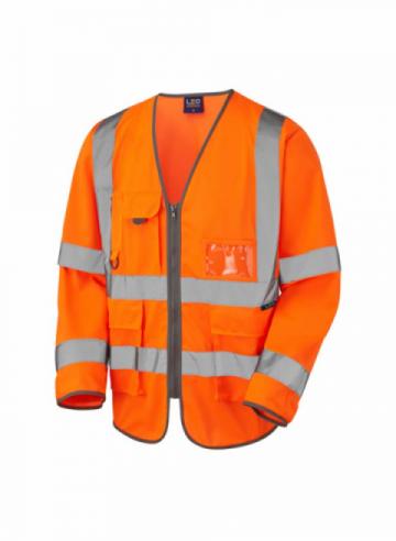Wrafton Sleeved Superior Waistcoat - Orange Wrafton Sleeved Superior Waistcoat - Orange