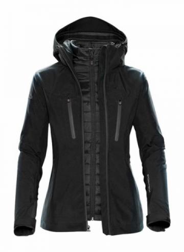 Stormtech Women's Matrix System Jacket - Black / Carbon Stormtech Women's Matrix System Jacket - Black / Carbon