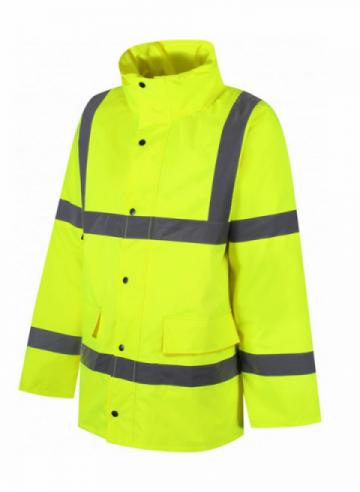 Traega Hi-Vis Parka Jacket - Yellow Traega Hi-Vis Parka Jacket - Yellow