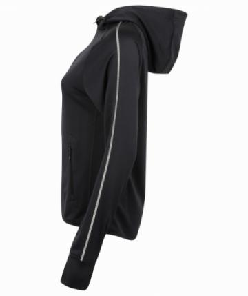 Tombo Womens Hoodie With Reflective Tape
