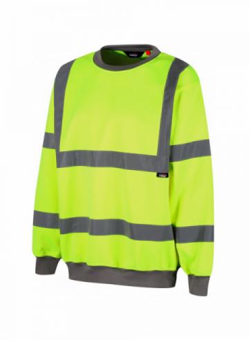 Traega Hi-Vis Sweatshirt - Yellow Traega Hi-Vis Sweatshirt - Yellow