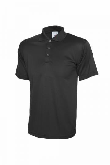 Uneek UC121 Processable Poloshirt - Black Uneek UC121 Processable Poloshirt - Black