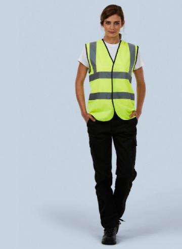 Uneek Sleeveless Safety Waistcoat