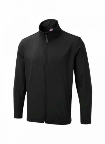 Uneek The UX Printable Soft Shell Jacket - Black Uneek The UX Printable Soft Shell Jacket - Black