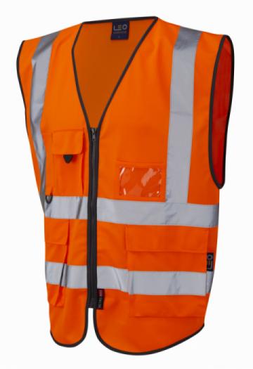 Leo Lynton Superior Waistcoat - Orange Leo Lynton Superior Waistcoat - Orange