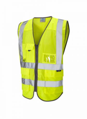 Leo Cobbaton Coolviz Superior Waistcoat - Yellow Leo Cobbaton Coolviz Superior Waistcoat - Yellow