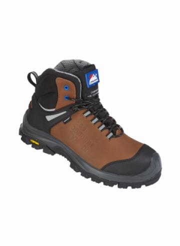 Himalayan 5704 Vibram S3 SRC Brown Waterproof Safety Boot Himalayan 5704 Vibram S3 SRC Brown Waterproof Safety Boot