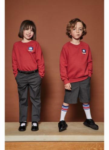 Russell Kids Raglan Sleeve Sweatshirt Russell Kids Raglan Sleeve Sweatshirt