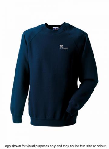 St Cuthberts-7620M Adult Raglan Sweatshirt St Cuthberts-7620M Adult Raglan Sweatshirt