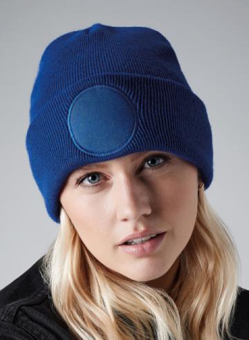 Beechfield Circular Patch Beanie Beechfield Circular Patch Beanie