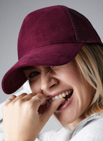 Beechfield Suede Snapback Trucker Beechfield Suede Snapback Trucker