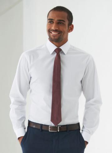 Brook Taverner Alba Cotton-Rich Slim Fit Shirt Brook Taverner Alba Cotton-Rich Slim Fit Shirt