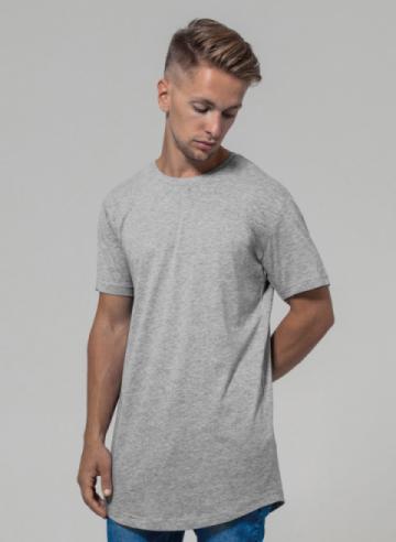 Build Your Brand Shaped Long Tee Build Your Brand Shaped Long Tee