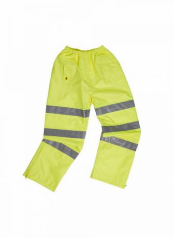 Warrior Hi Vis Breathable Overtrousers Warrior Hi Vis Breathable Overtrousers