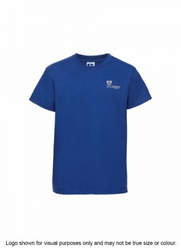 St Cuthberts-J180B T-Shirt With White Logo St Cuthberts-J180B T-Shirt With White Logo