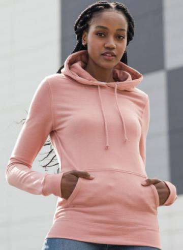 AWDis Just Hoods JH01F Girlie College Hoodie AWDis Just Hoods JH01F Girlie College Hoodie