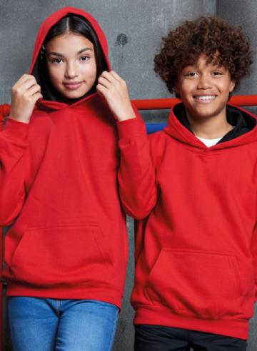 AWDis Just Hoods Kids Varsity Hoodie AWDis Just Hoods Kids Varsity Hoodie