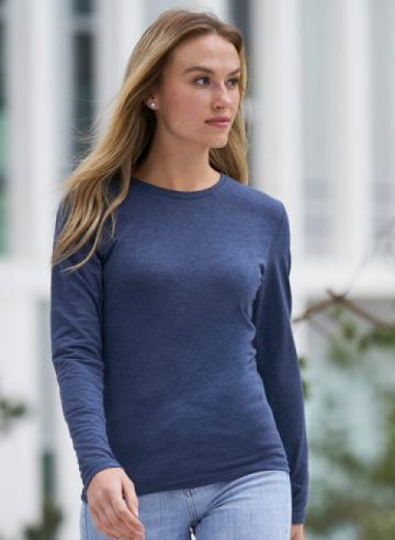 AWDis Just Ts Girlie Triblend T-Shirt Long Sleeved AWDis Just Ts Girlie Triblend T-Shirt Long Sleeved