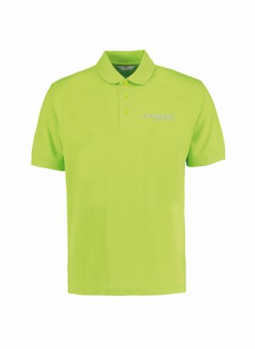 Monkseaton Unisex Lime Polo c/w logo Monkseaton Unisex Lime Polo c/w logo