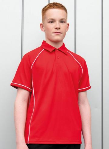 Finden & Hales LV372 Kids Piped Performance Polo Finden & Hales LV372 Kids Piped Performance Polo