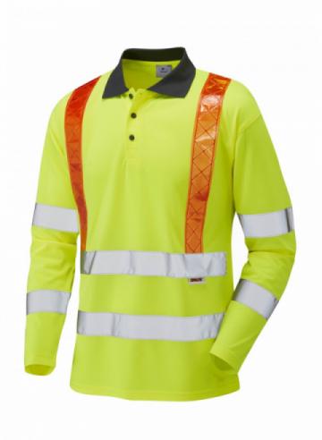 Leo Bickleton Coolviz EcoViz®RP Sleeved Polo Shirt Leo Bickleton Coolviz EcoViz®RP Sleeved Polo Shirt