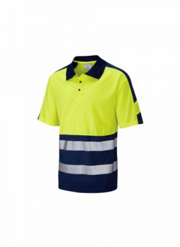 Leo Watersmeet Dual Colour Coolviz Plus Polo Shirt Leo Watersmeet Dual Colour Coolviz Plus Polo Shirt