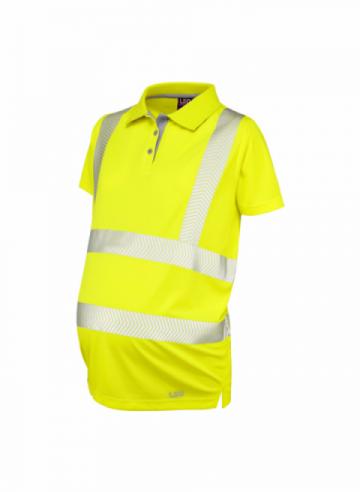 Leo Lovacott Coolviz Ultra Women's Maternity Polo Shirt Leo Lovacott Coolviz Ultra Women's Maternity Polo Shirt