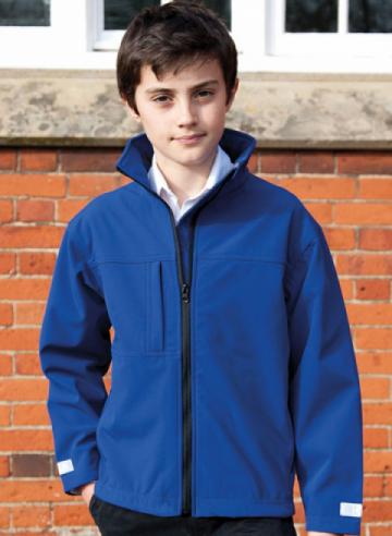 Result R121J Junior Classic Softshell 3-Layer Jacket Result R121J Junior Classic Softshell 3-Layer Jacket