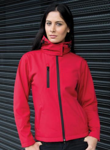 Result Womens Core TX Performance Hooded Softshell Jacket Result Womens Core TX Performance Hooded Softshell Jacket