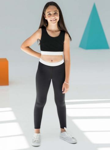 SM236 Kids fashion crop top SM236 Kids fashion crop top