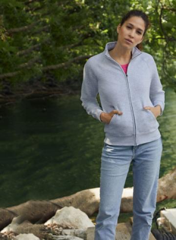 Fruit of the Loom Womens Premium 70/30 Sweatshirt Jacket Fruit of the Loom Womens Premium 70/30 Sweatshirt Jacket