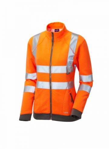 Leo Hollicombe EcoViz Women's Zipped Sweatshirt Leo Hollicombe EcoViz Women's Zipped Sweatshirt