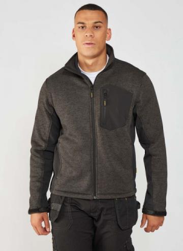 SY022 Brady zip-through knitted fleece SY022 Brady zip-through knitted fleece