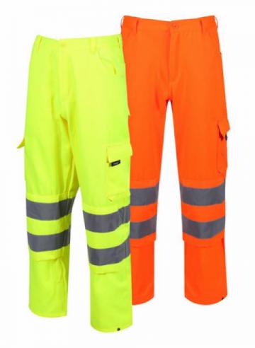 Traega Hi-Vis Cargo Trousers Traega Hi-Vis Cargo Trousers
